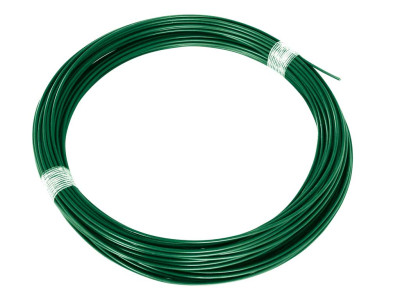 Drát napínací Zn + PVC 26m, 2,25/3,40, zelený, (zelený štítek) PLOTY Sklad10 8595068441282 0-500 5