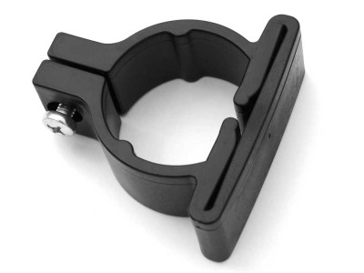Objímka na panel PILOFOR LIGHT pro kulatý sloupek Ø 48mm včetně šroubu, černá