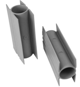 Stabilizacní držák průběžný PVC, 200/Ø 38mm, šedý PLOTY Sklad10 8595068418642 0-500 5