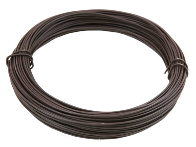 Vázací drát Zn + PVC 1,4/2,0 - 50m, hnědý PLOTY Sklad10 8595068408476 0-500 5