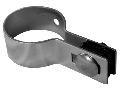 Objímka na panely PILOFOR pro sloupek Ø 48mm, koncová, Zn