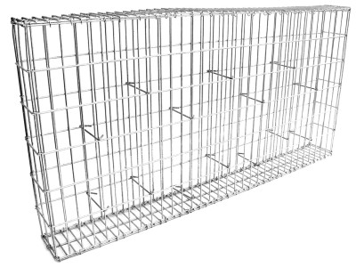 Gabionová stěna 120, 1200x600x120mm