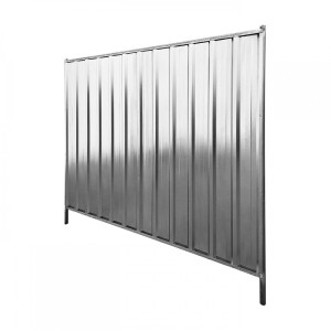 Mobilní panel Zn PLNÝ TRAPÉZOVÝ PLECH 2310x2025mm