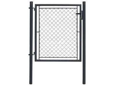 Branka IDEAL jednokřídlá 1085x1200,Zn+PVC, antracit