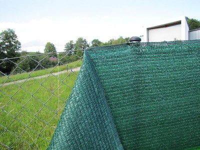Stínící úplet 1500/20m, zelený 100% zneprůhlednění